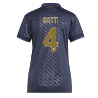 Camisa de time de futebol Juventus Federico Gatti #4 Replicas 3º Equipamento Feminina 2024-25 Manga Curta